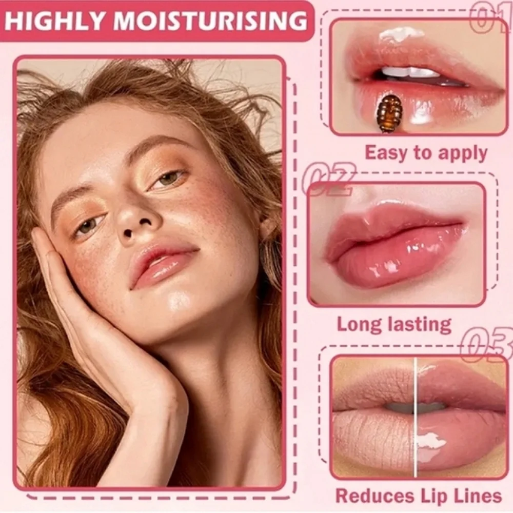🆕LAST SET🍯HONEY POTS WITH 4 FLAVORED LIPGLOSS IN ADORABLE HONEY POTS/SET OF 4